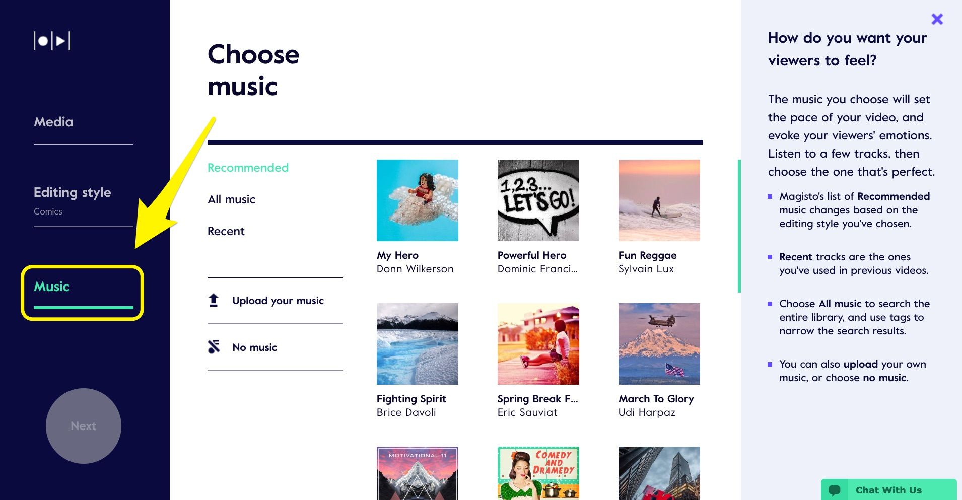 Choose music-thumb