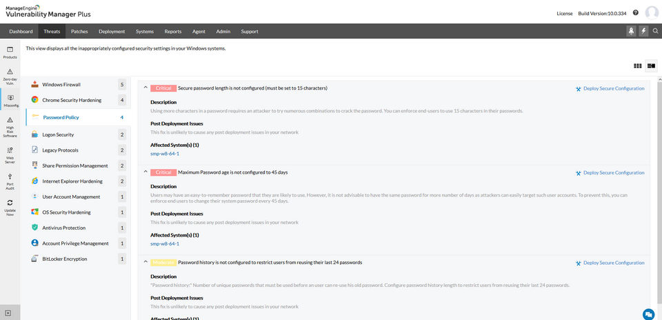 ManageEngine Vulnerability Manager Plus - Reviews, Features, Pricing ...