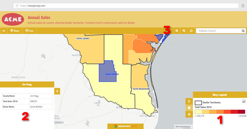 Gis map anatomy