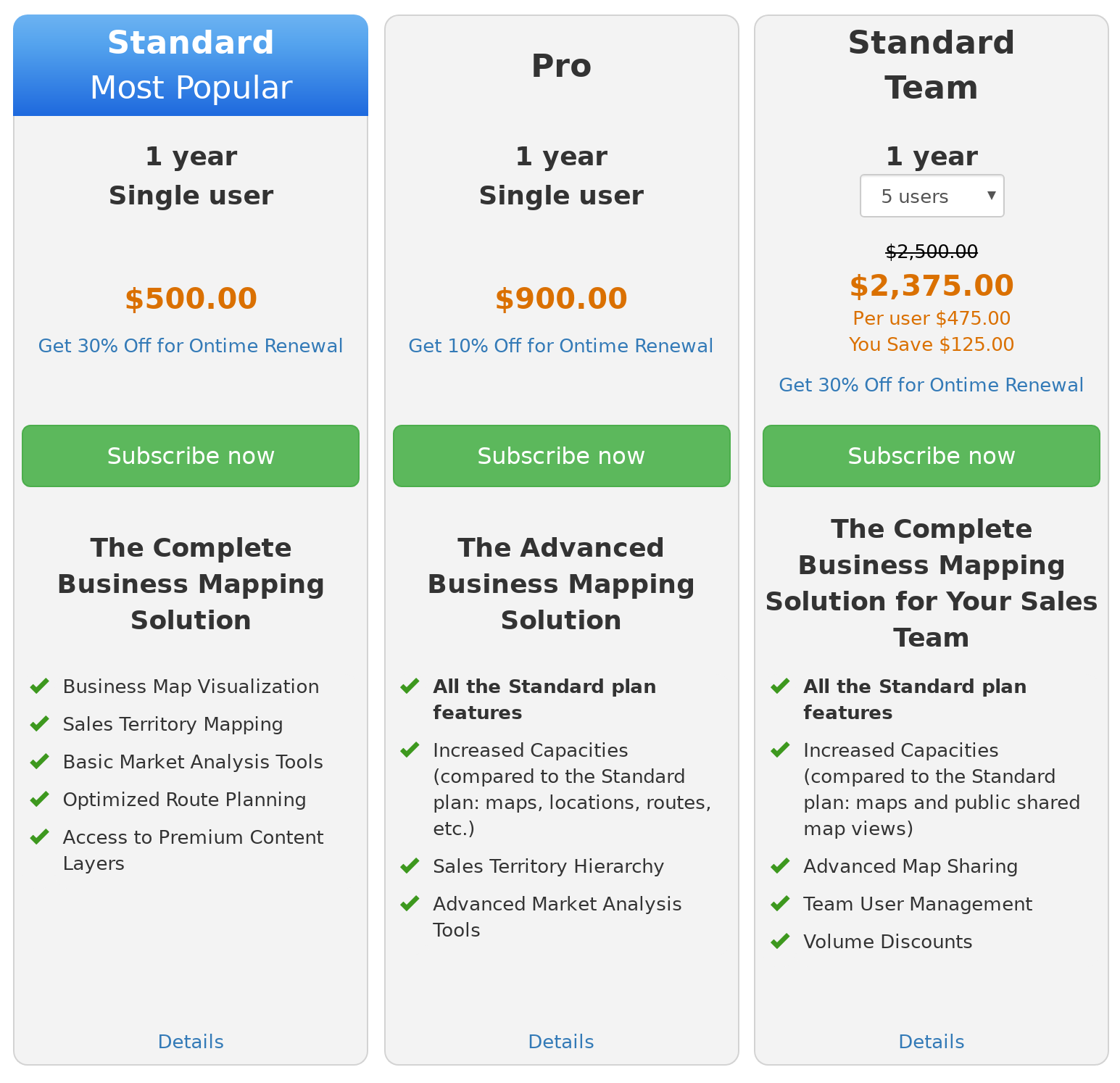 map-business-online pricing