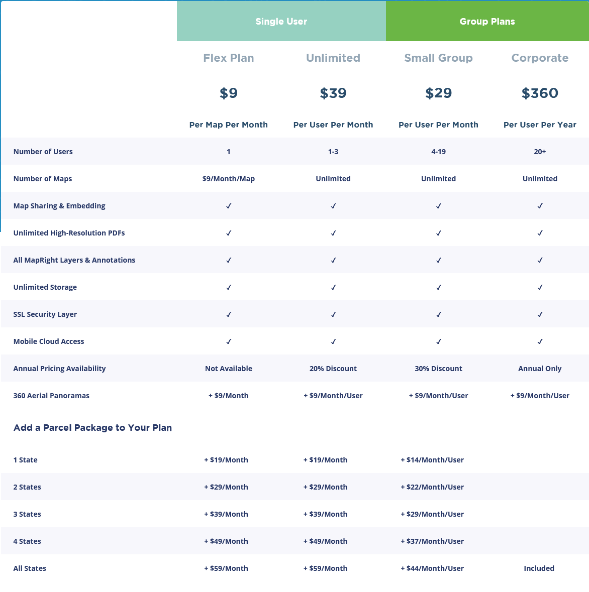 mapright pricing