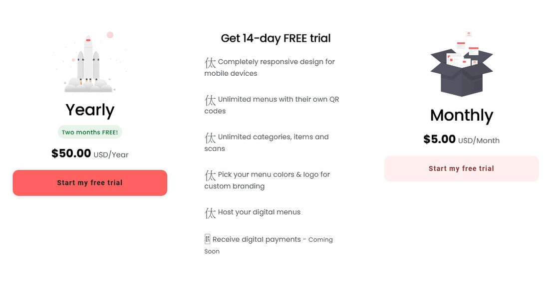 Menuffy pricing