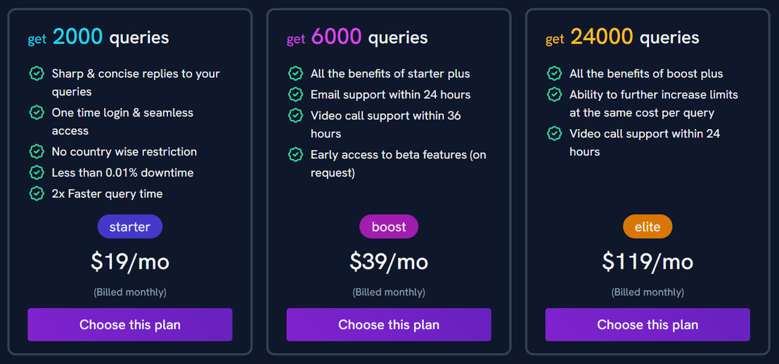 Merlin AI pricing