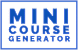 Mini Course Generator