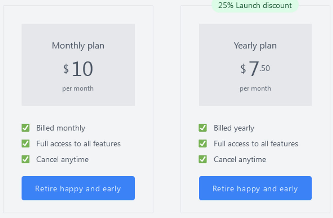 monse pricing