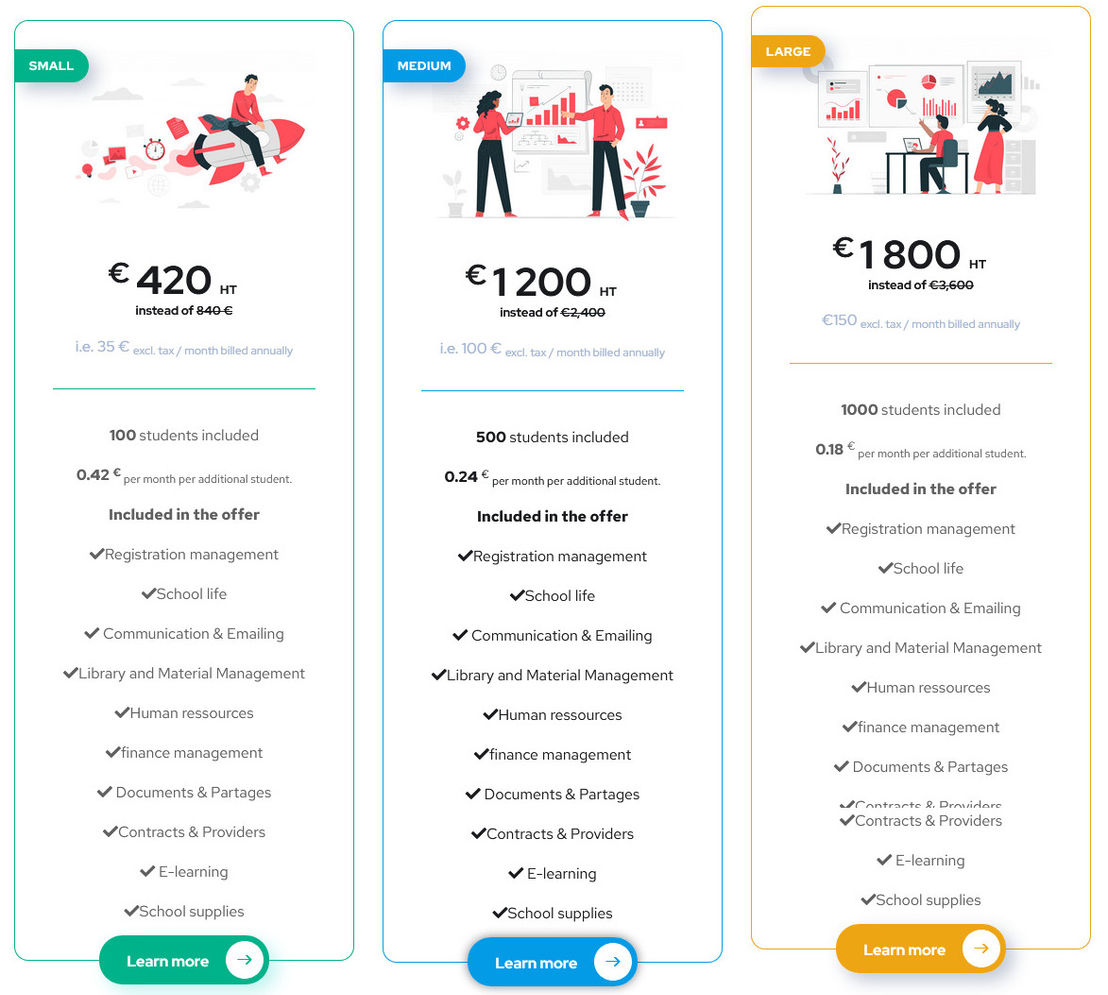 myscol pricing