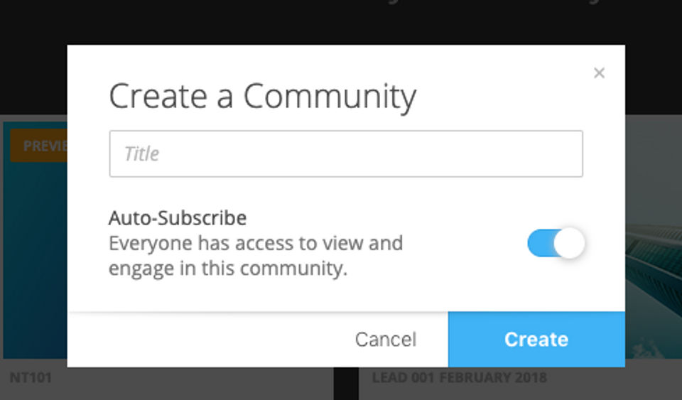 Create Community-thumb