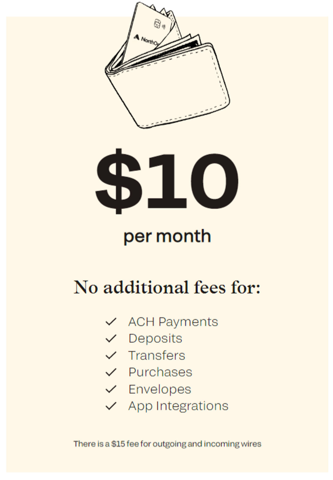 NorthOne pricing