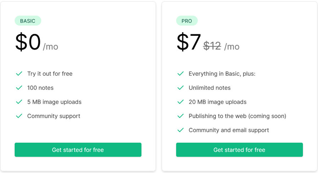 Notabase pricing