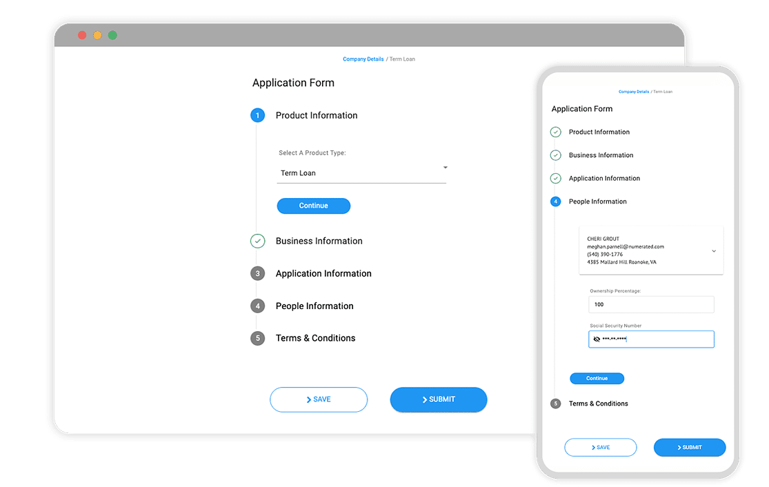 New Application-Stepper with Mobile-thumb