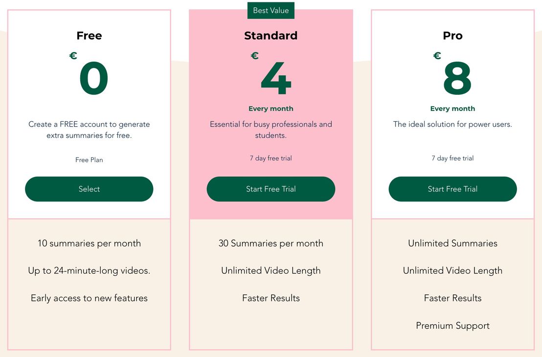 Nutshell App pricing