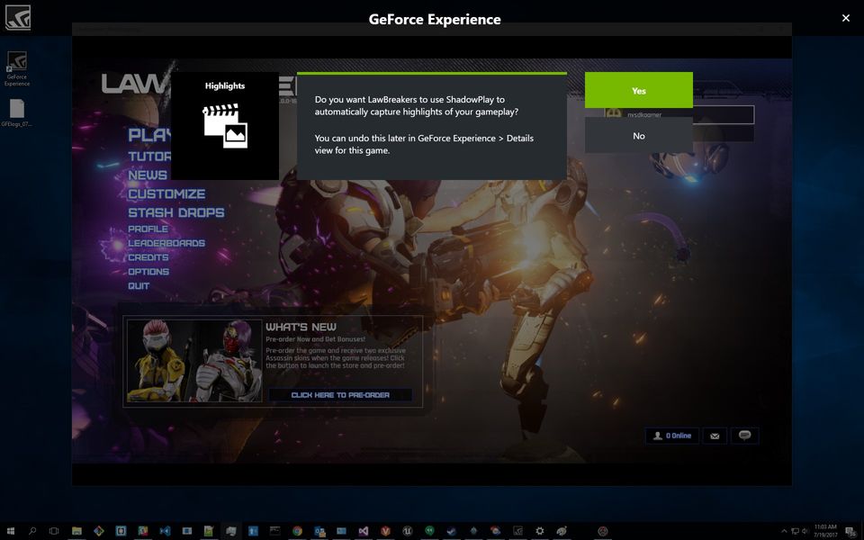 GeForce Experience