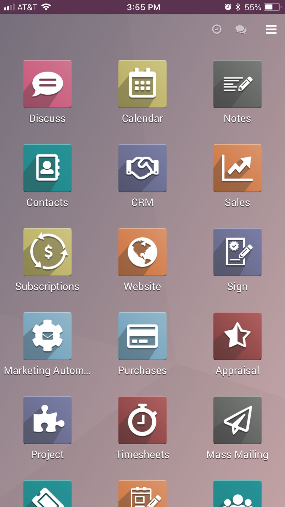 Odoo ERP : Mobile Dashboard screenshot-thumb