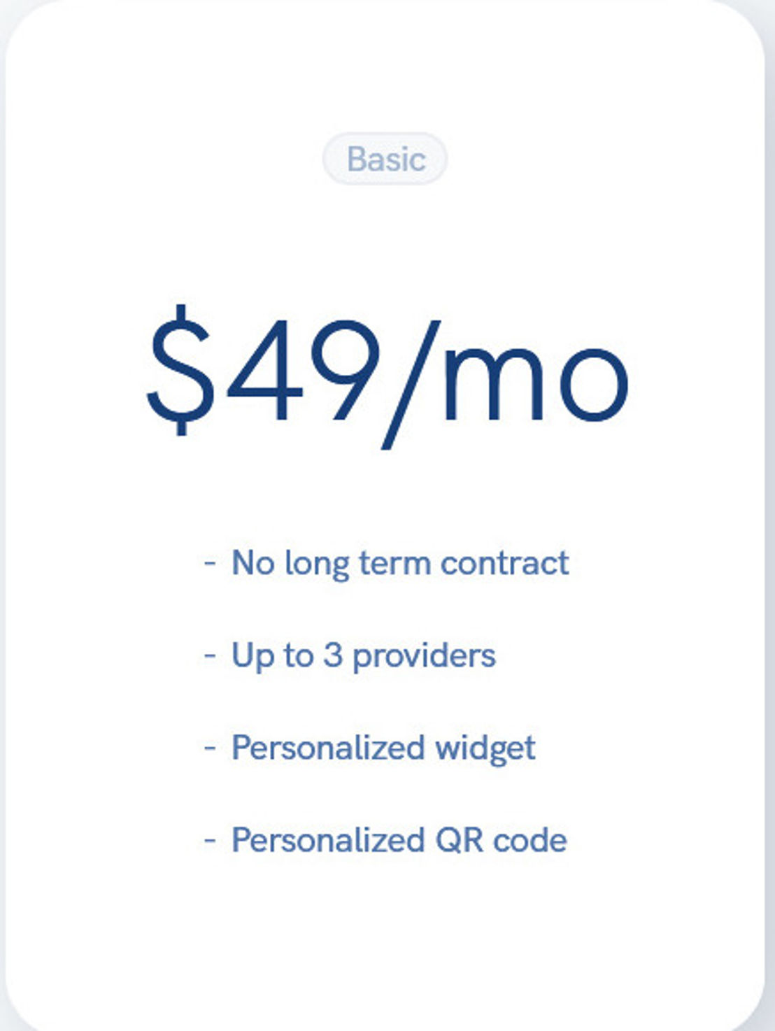 OneClinic pricing