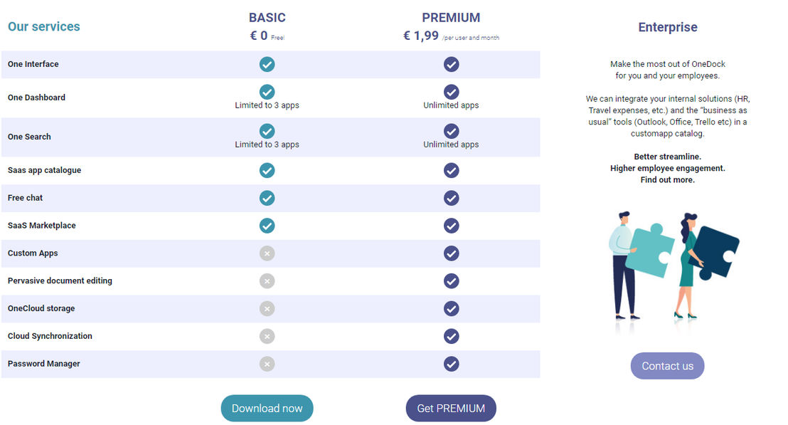 onedock pricing