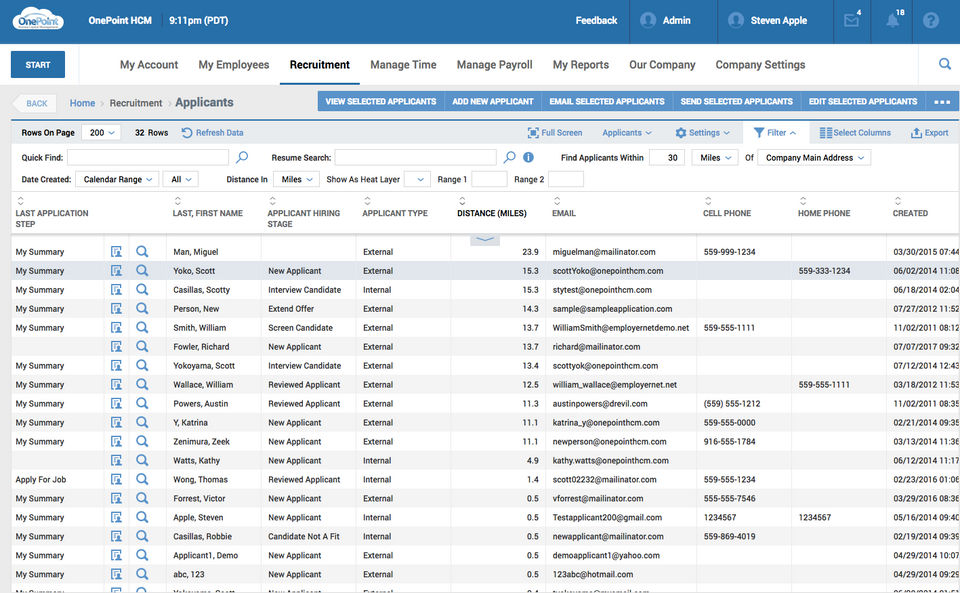 OnePoint HCM screenshot-thumb