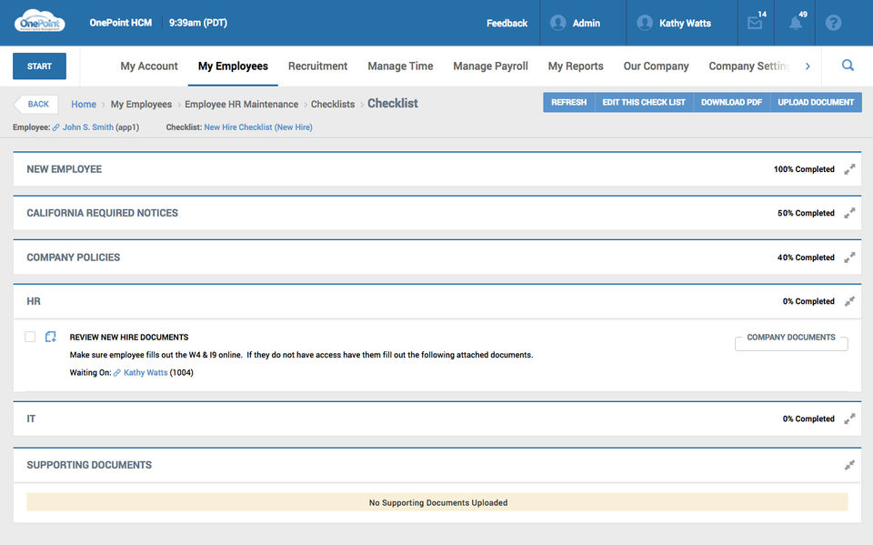 OnePoint HCM screenshot-thumb