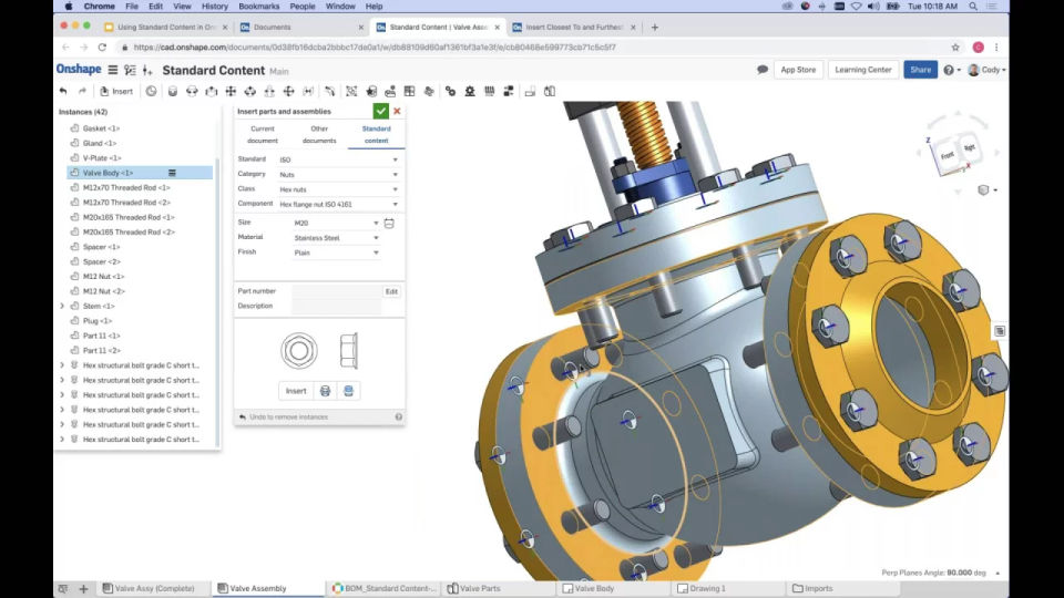 Using Standard Content in Onshape-thumb