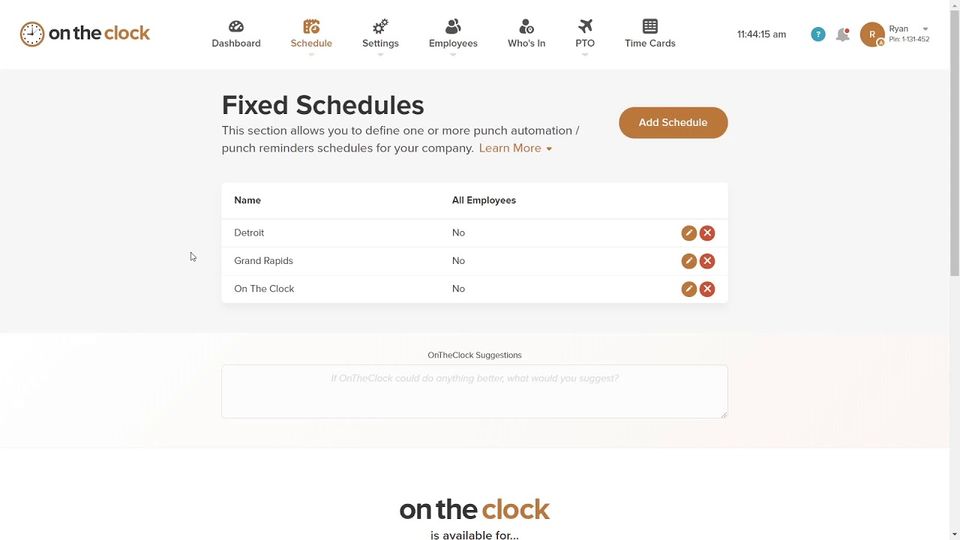 Fixed schedules-thumb