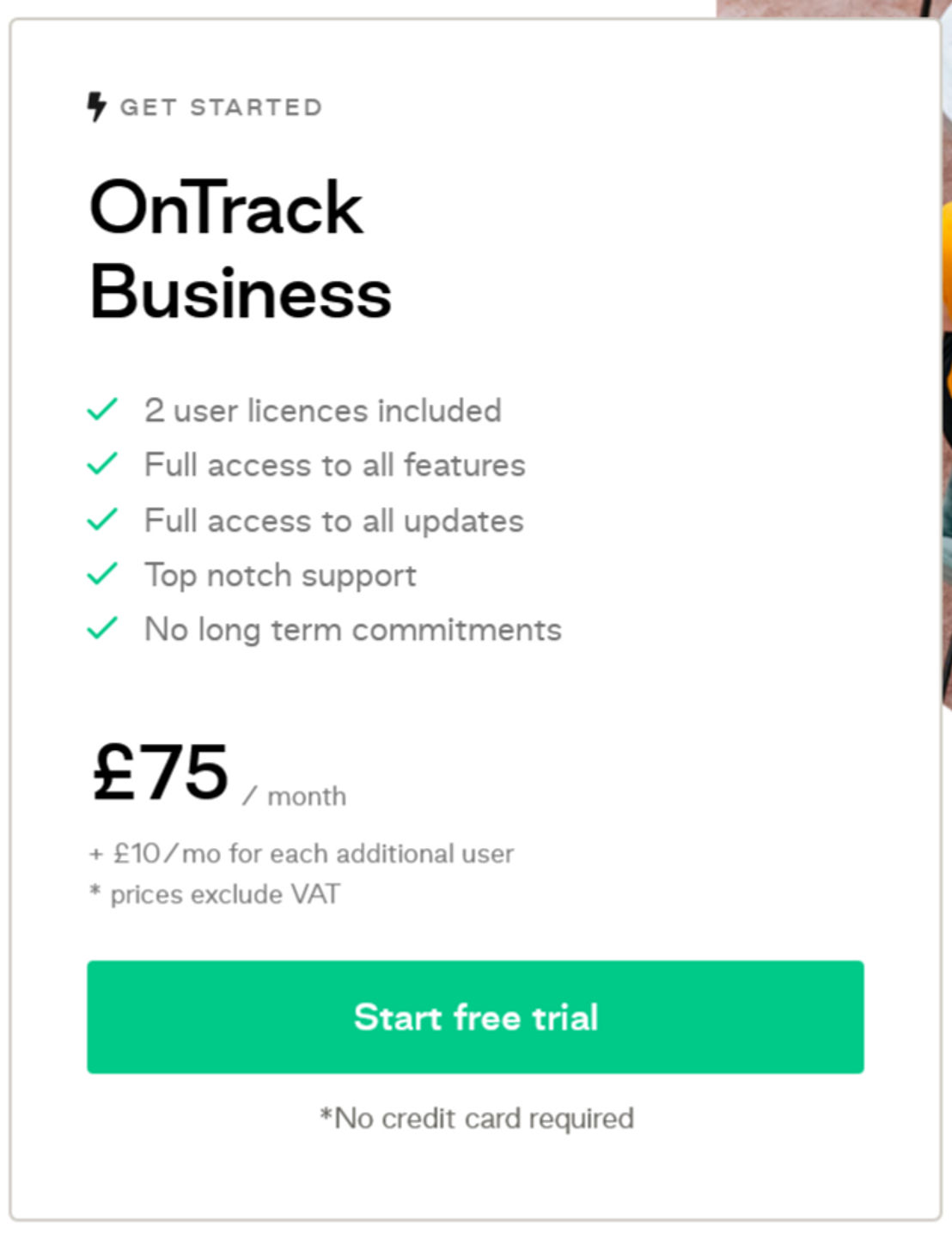 ontrack-gdpr pricing