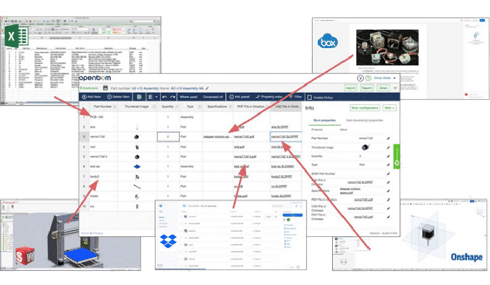 OpenBOM : Data from different sources screenshot-thumb