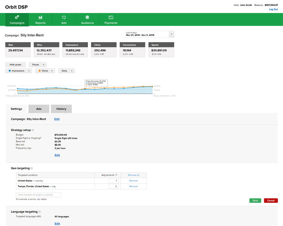 OrbitSoft DSP : Targeting and Inventory screenshot-thumb