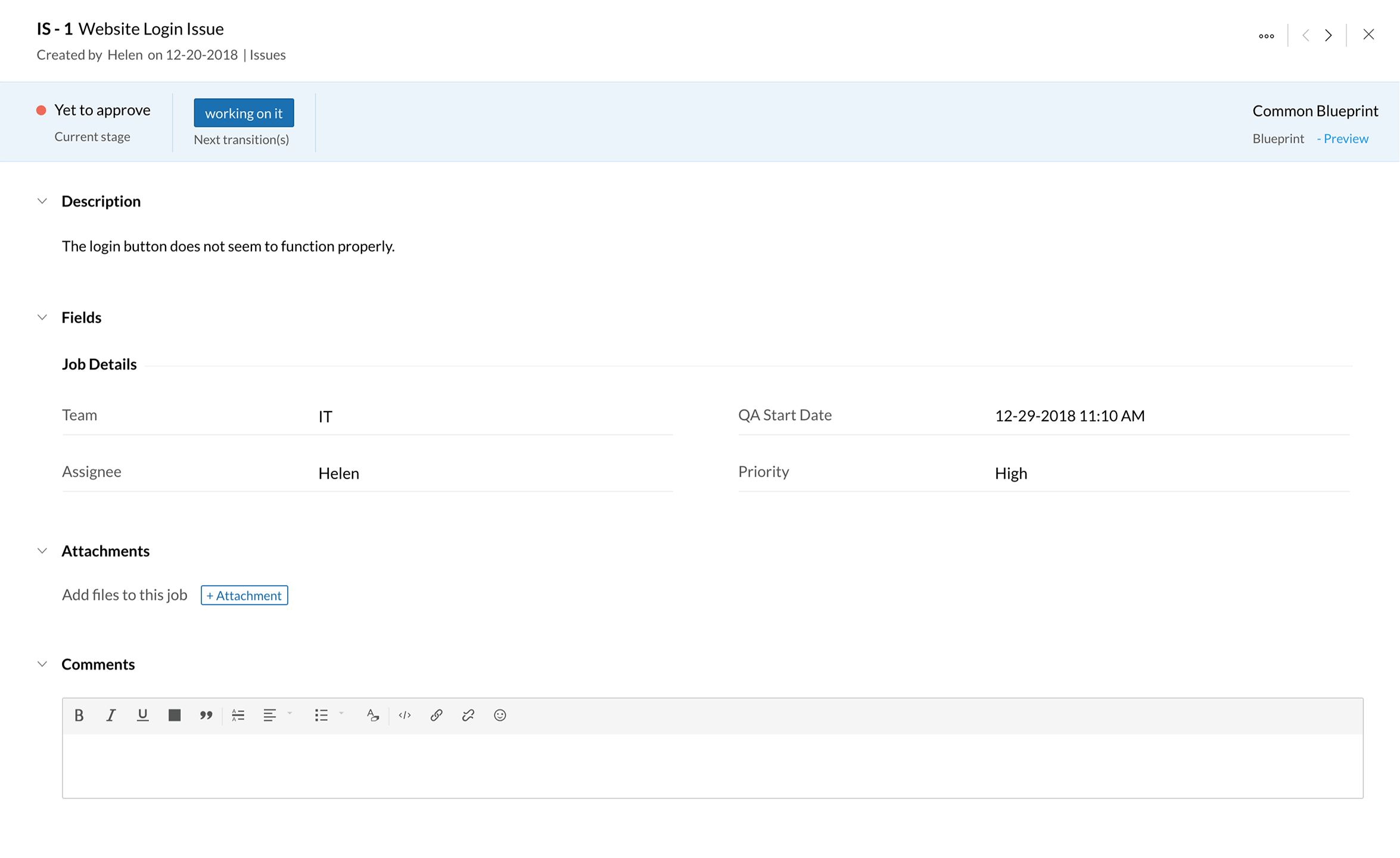 Optimize network management