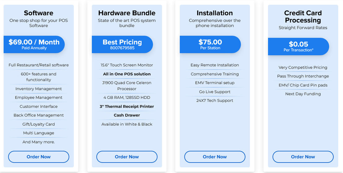 Ovvi POS pricing