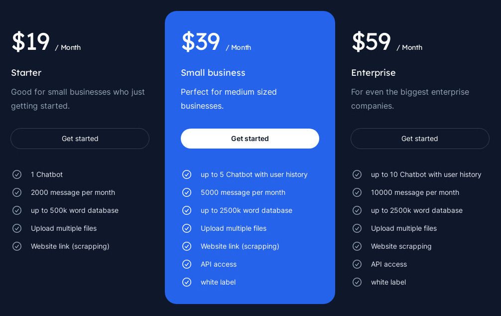 Owlbot pricing