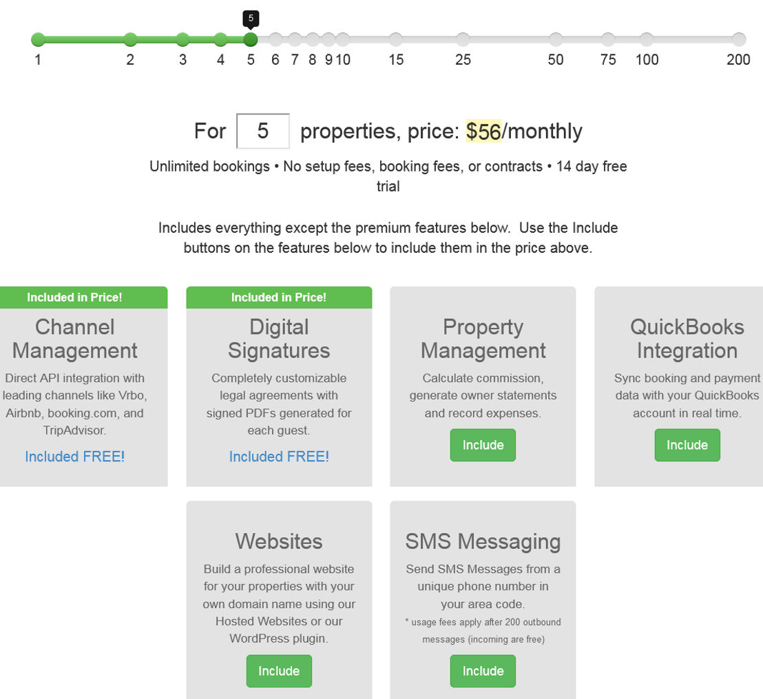 ownerrez pricing