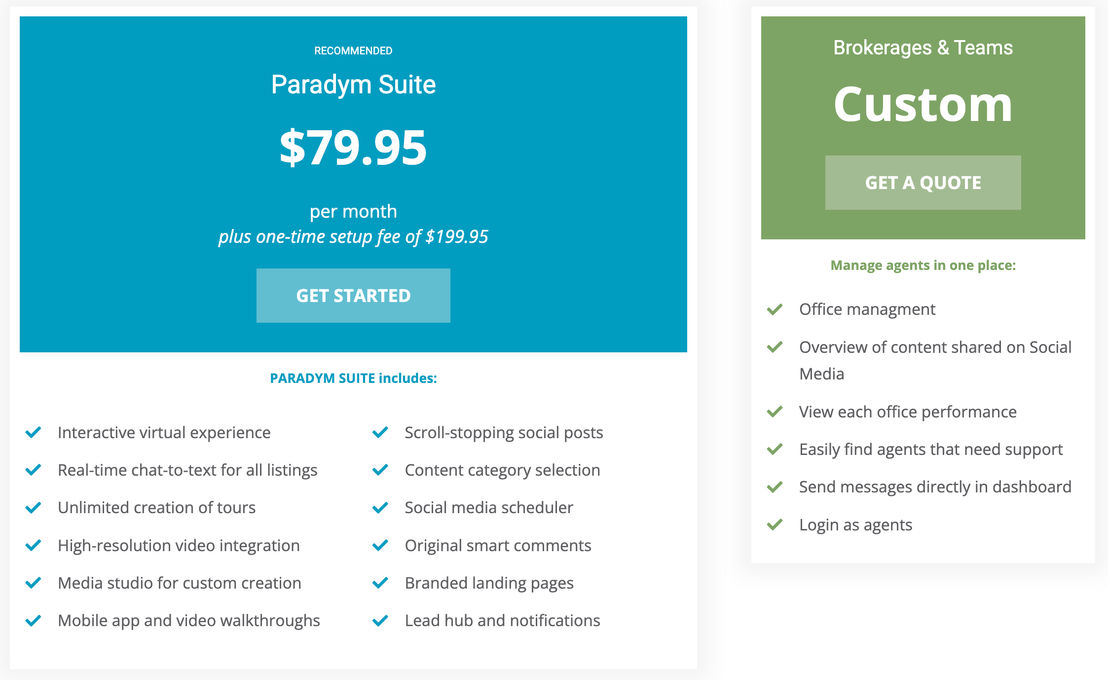 Paradym pricing