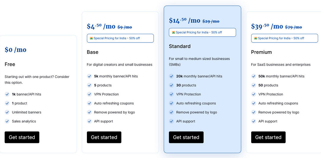 ParityDeals pricing