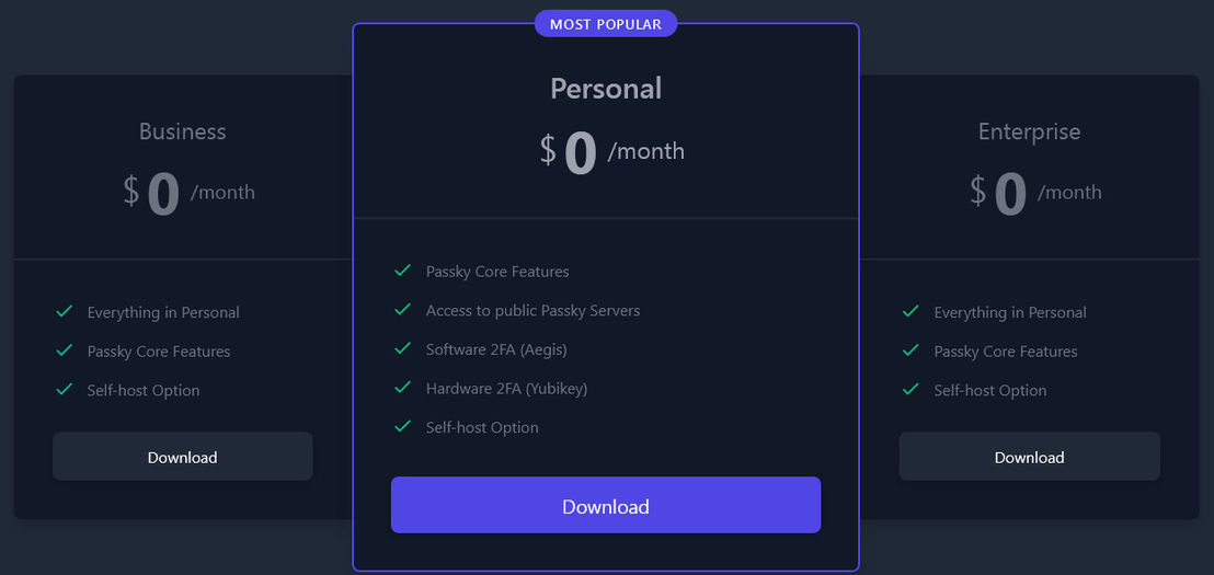 Passky pricing