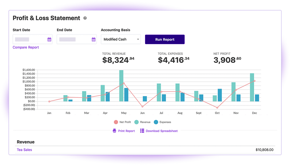 Patriot Accounting screenshot