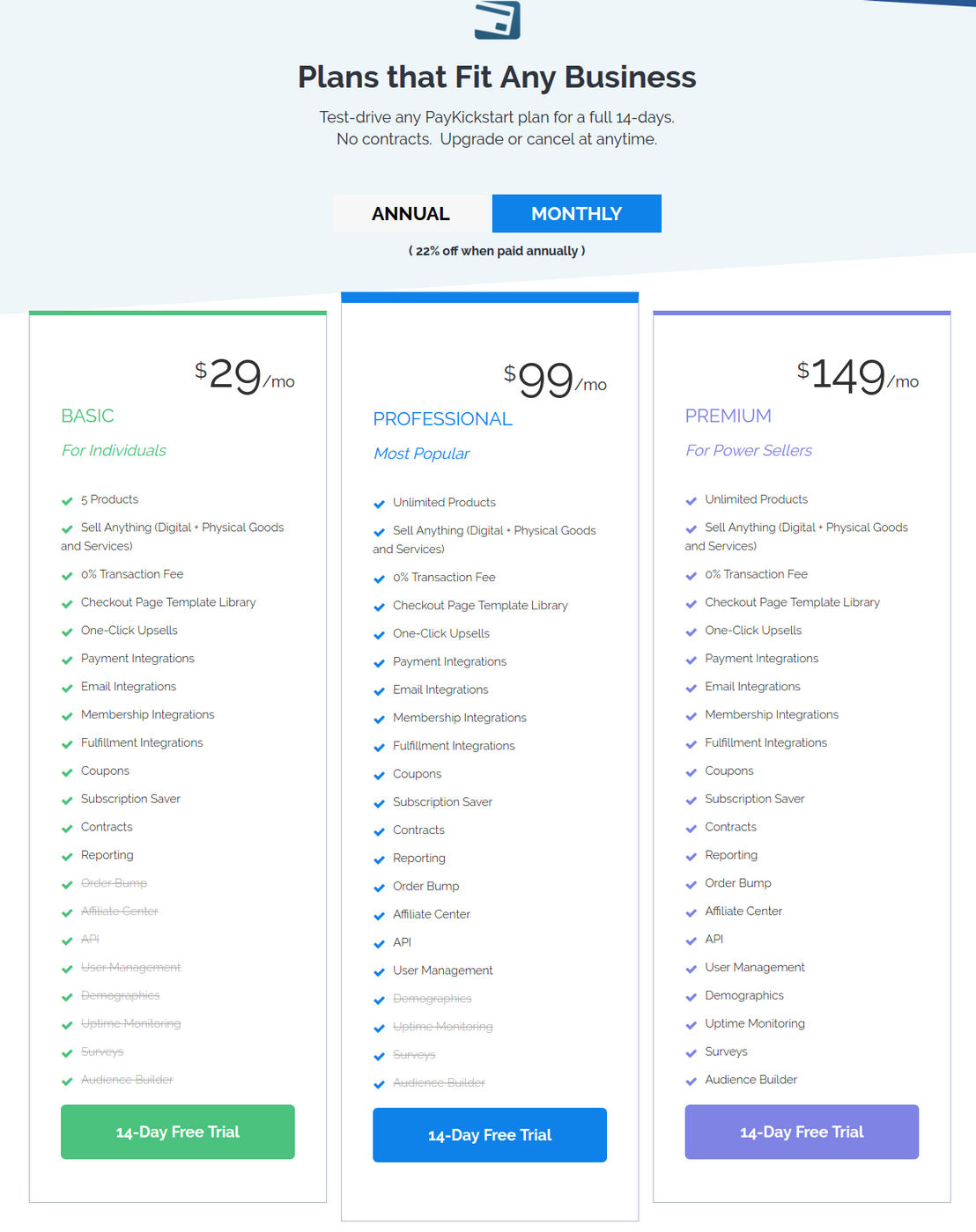 PayKickstart pricing