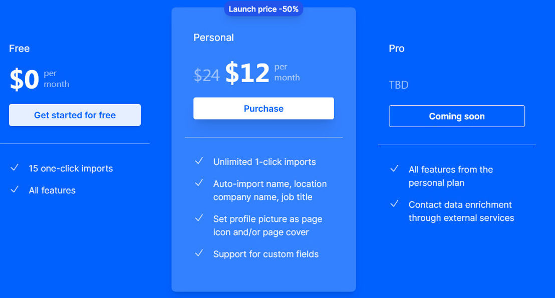 People to Notion pricing