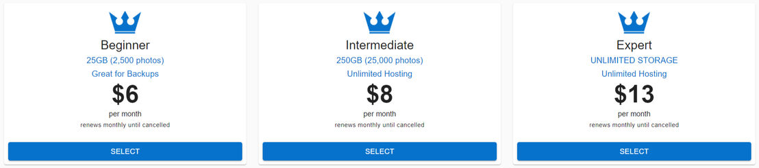 Photobucket pricing