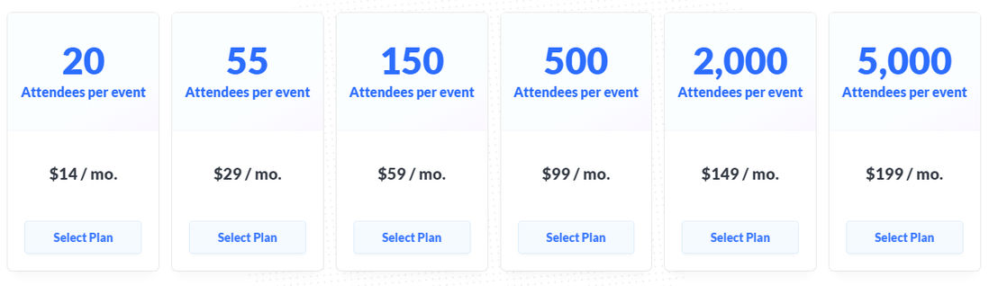 Planning Center Registrations pricing