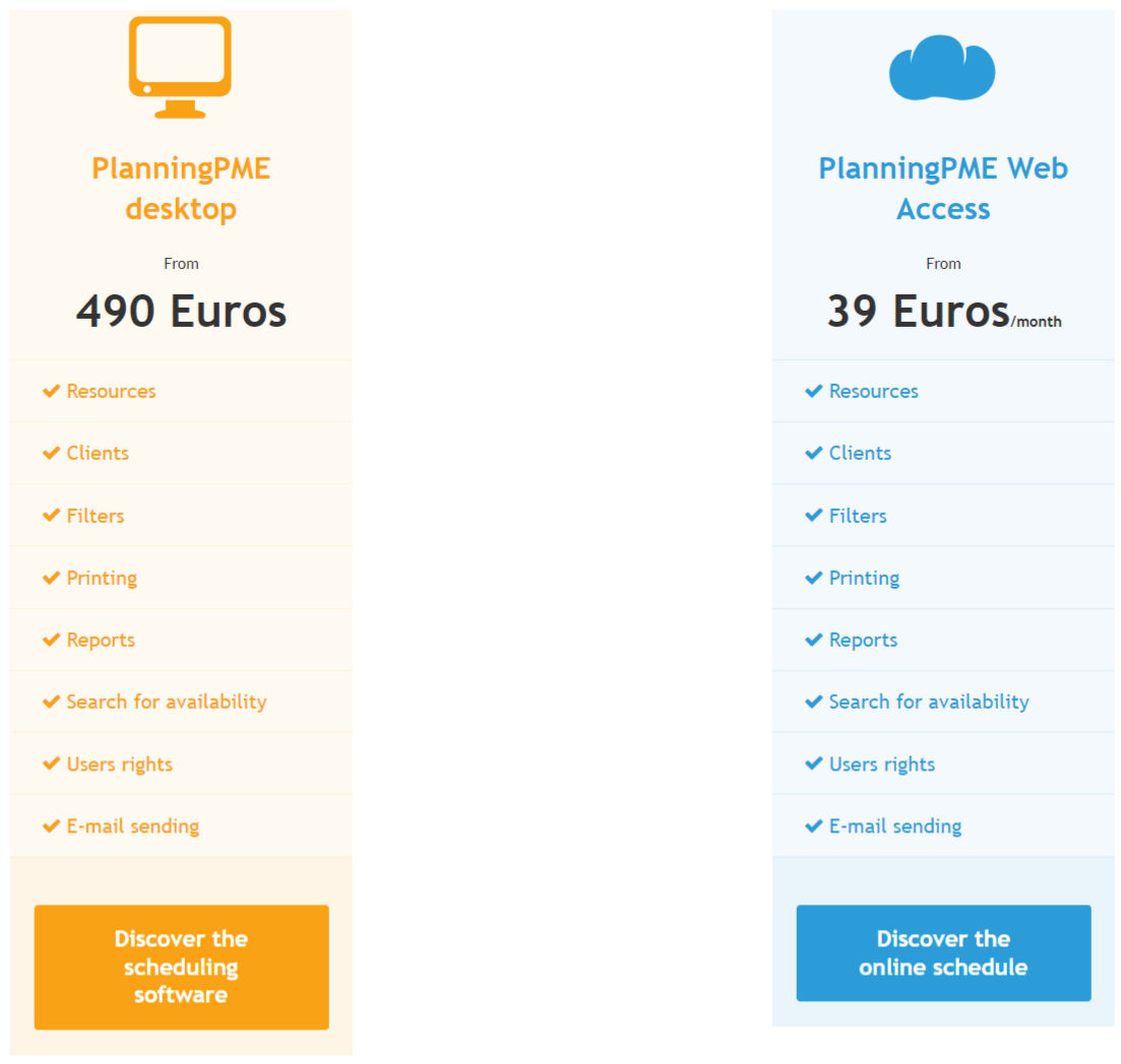 PlanningPME pricing