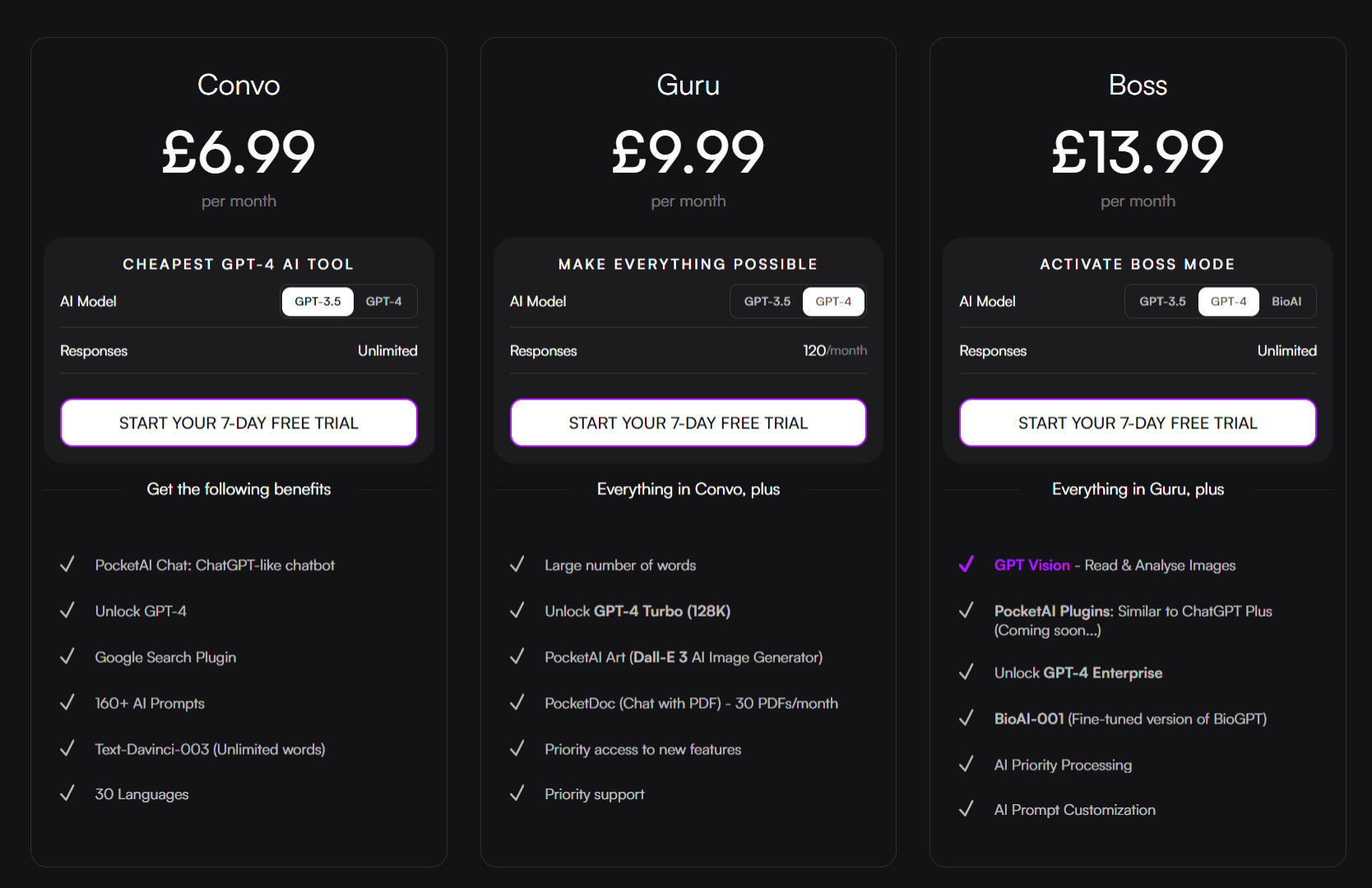 PocketAI pricing