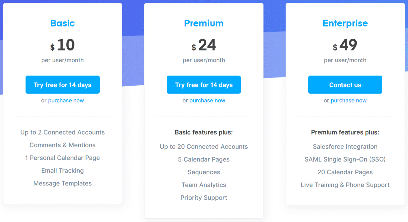 Polymail pricing