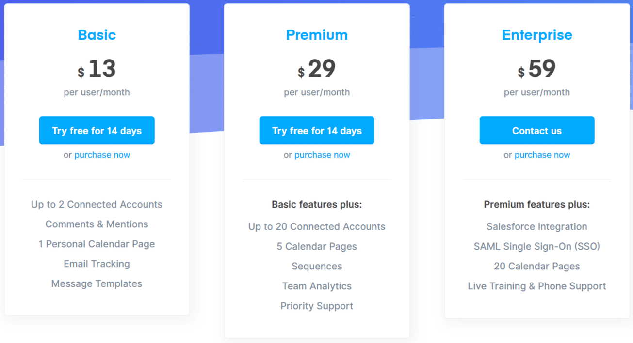 Polymail pricing