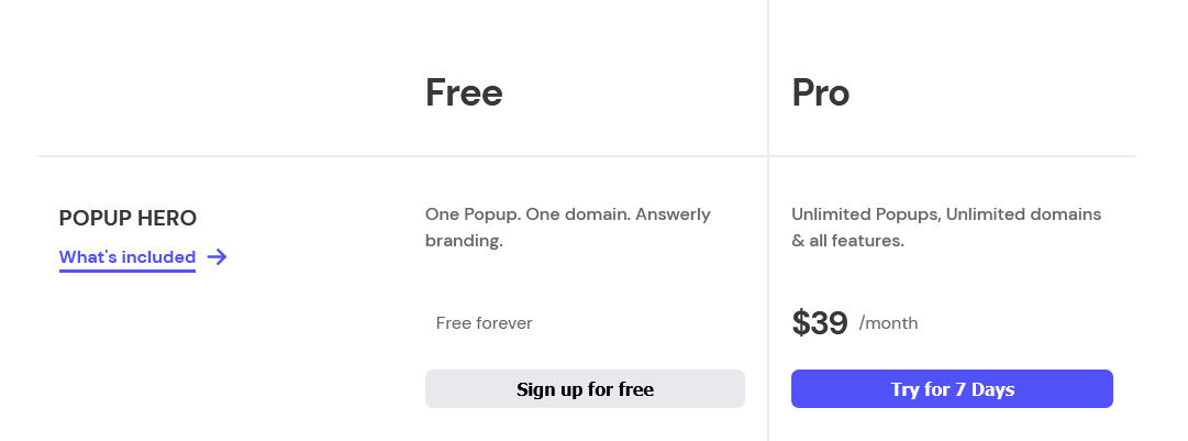 popup-hero pricing