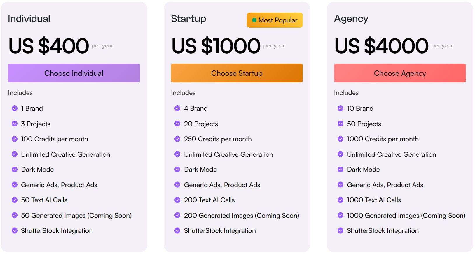 PosterStudio pricing