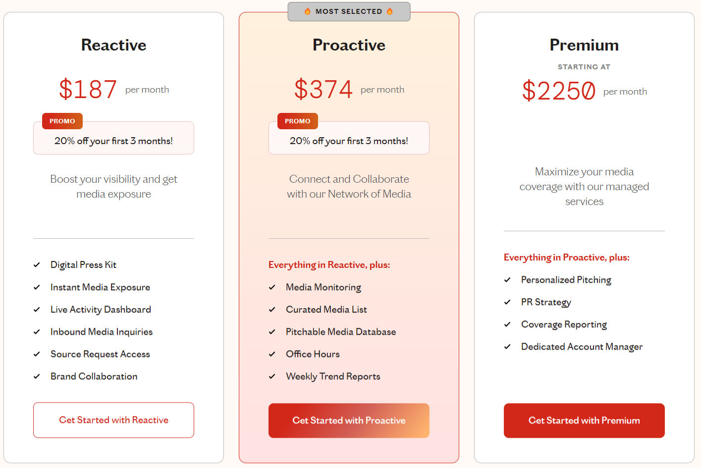 press-hook pricing