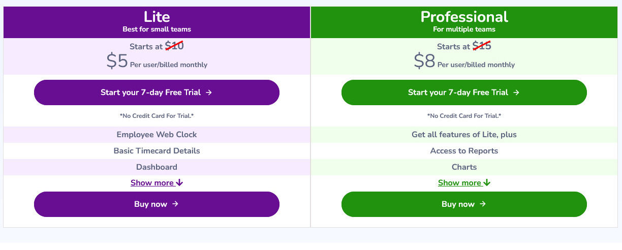 Privio Tracker pricing