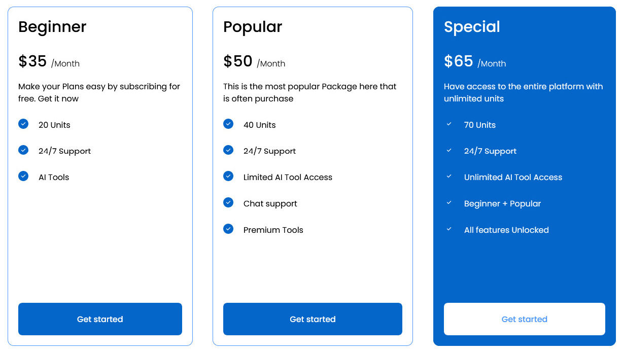 ProdigyAI pricing