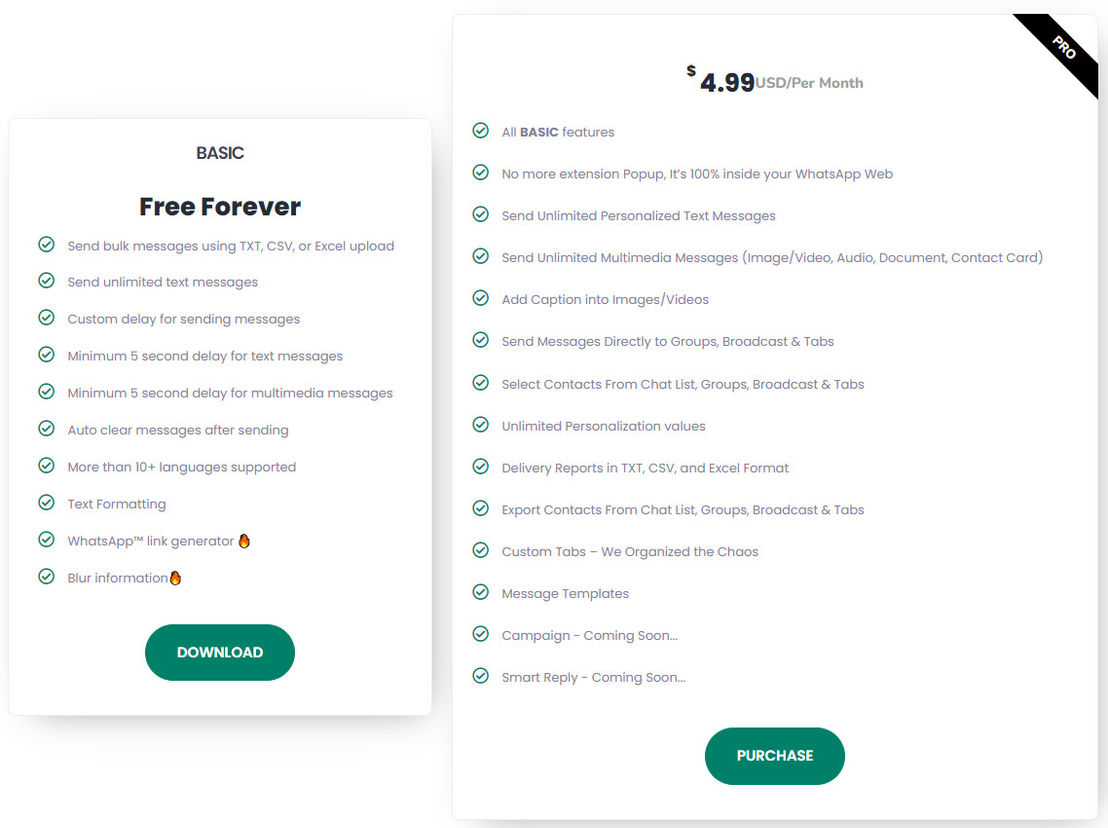 Promote Route pricing