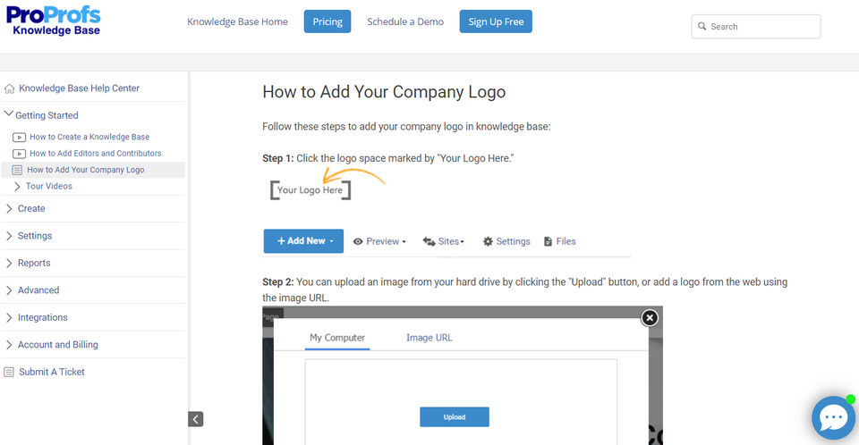 ProProfs Knowledge Base Functions