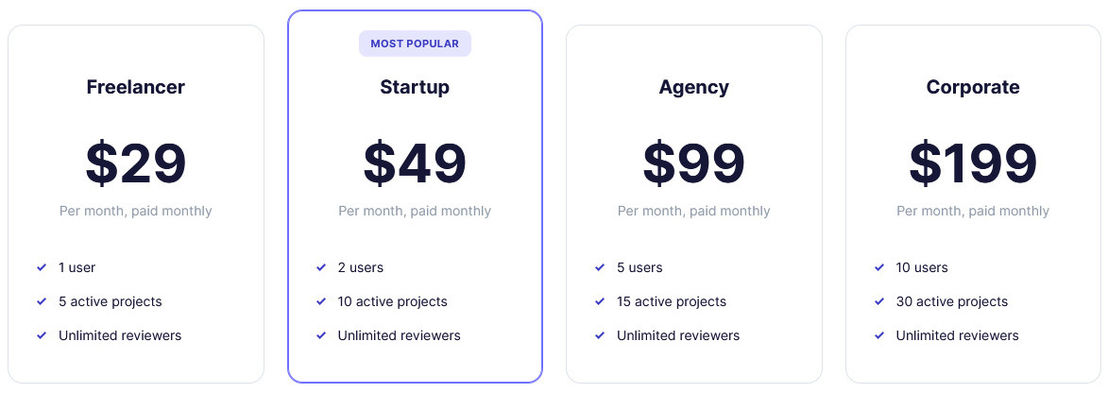 Proto.io pricing